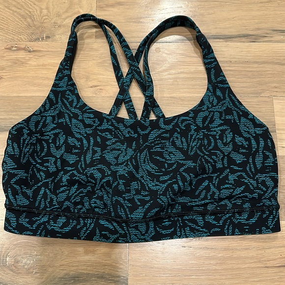 RARE SET! Lululemon Fast & Free Crop (19") & Energy Bra - Picture 9 of 11